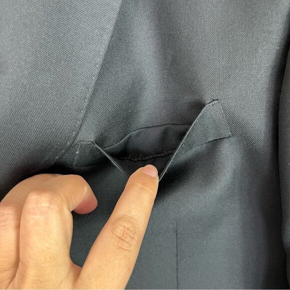 GIANNI Bernardi Zignone Sport Coat Blazer Mens 42L 100%Wool Made In Italy - Picture 8 of 16